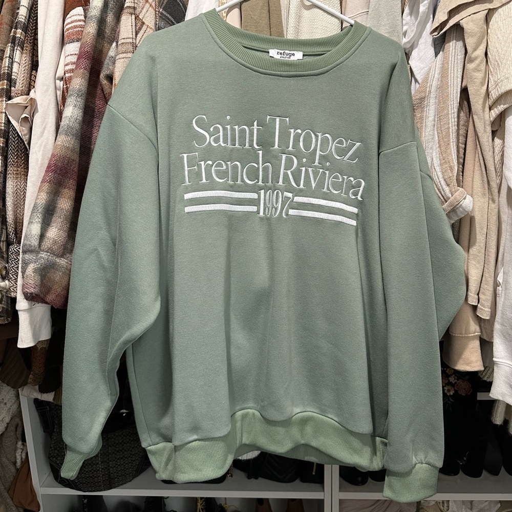 Saint Tropez Oversized Sweatshirt